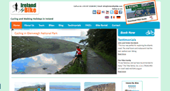 Desktop Screenshot of irelandbybike.com